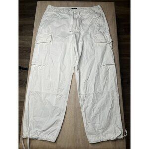 Todd Snyder Garment Dyed Cargo Pant in White Size Large
